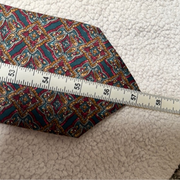 2/$35 Christian Dior Monsieur Silk Tie Luxury Professor Academia Professional - Picture 5 of 6